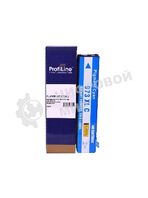 Картридж струйный ProfiLine PL-F6T81AE (№973XL) для принтеров HP PageWide Pro 452/477/P55250/P57750 с чернилами Cyan