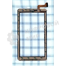 Сенсорное стекло (тачскрин) PX070515A451. черное