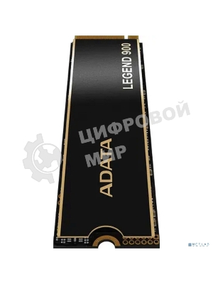 Накопитель SSD ADATA LEGEND 900, 512Gb, PCIe 4.0 x4, M.2 2280, NVMe, R/W 6200/2300, с радиатором