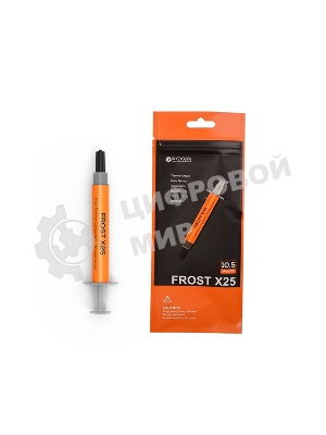 Термопаста ID-COOLING FROST X25 2g (200шт/кор,Thermal Paste) Retail