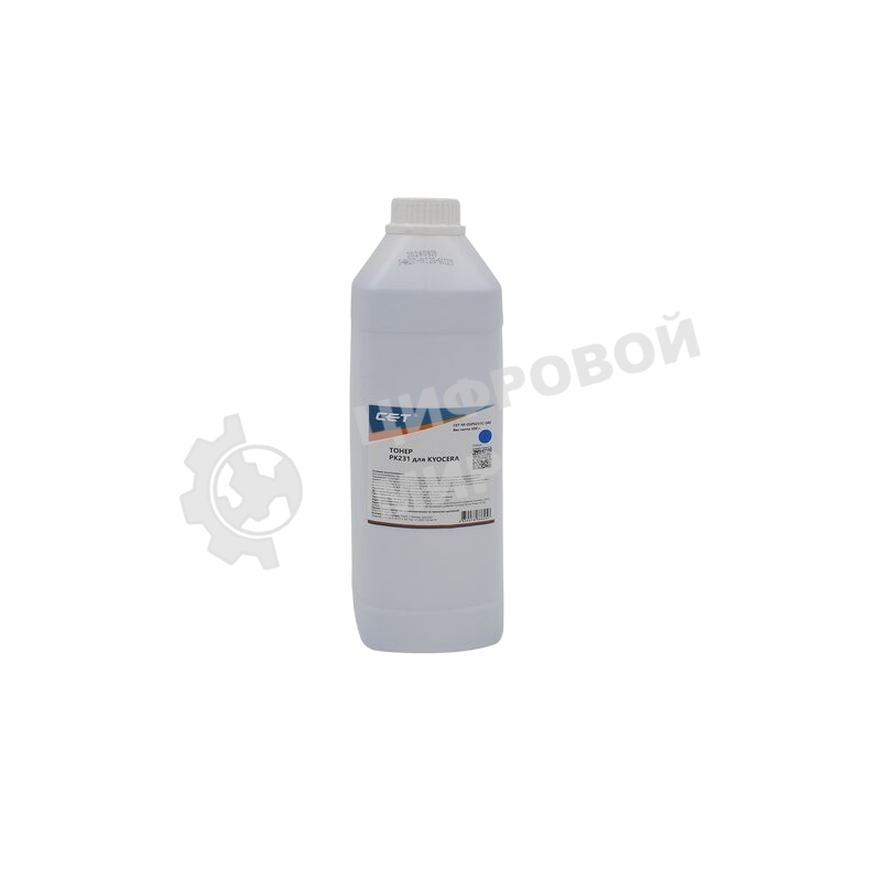 Тонер CET для Kyocera ECOSYS M8124cidn/8130cidn Cyan (PK231) 500г/бут, (унив.) (TK-8115C) Japan