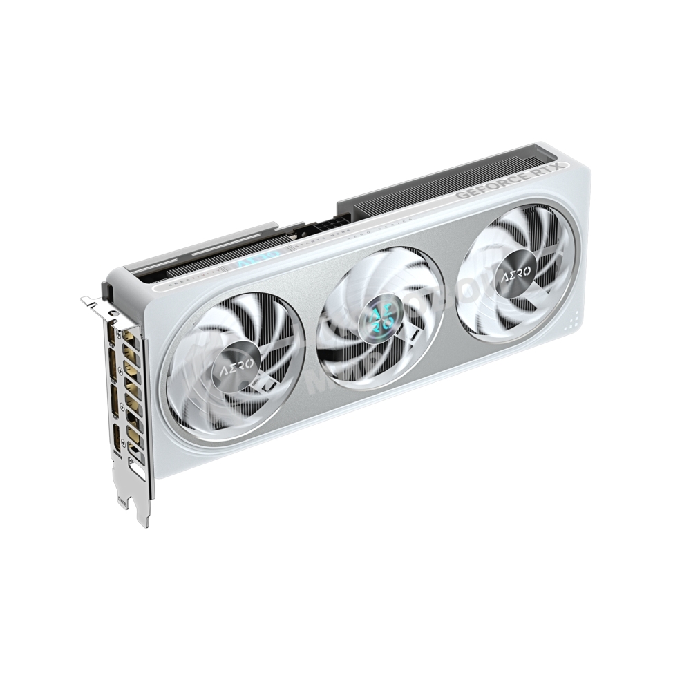 Видеокарта Gigabyte GeForce RTX 5060 Ti Aero OC, NVIDIA RTX 5060 Ti, 8 ГБ GDDR7, 128 бит, PCI-e 5.0, 1xHDMI, 3xDP, 2647 МГц