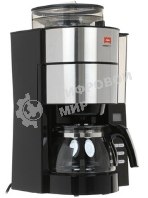 Кофеварка капельная Melitta Aromafresh 2 Grind & Brew черный, исп. кофе - зерновой, 1.25 л
