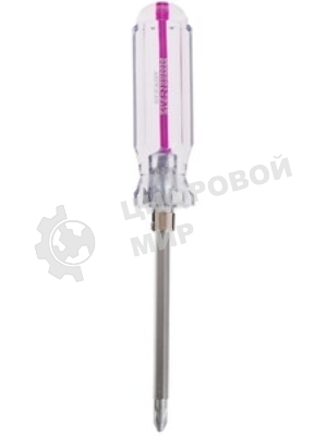 Отвертка шлицевая Rexant SL 4х200 мм, двухкомпонентная рукоятка