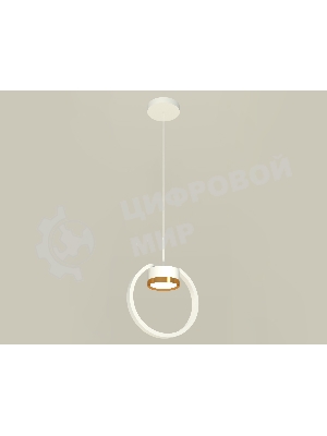 Светильник Ambrella light XB9101103 SWH/PYG белый песок/золото желтое полированное GX53 (C9101, N8124)