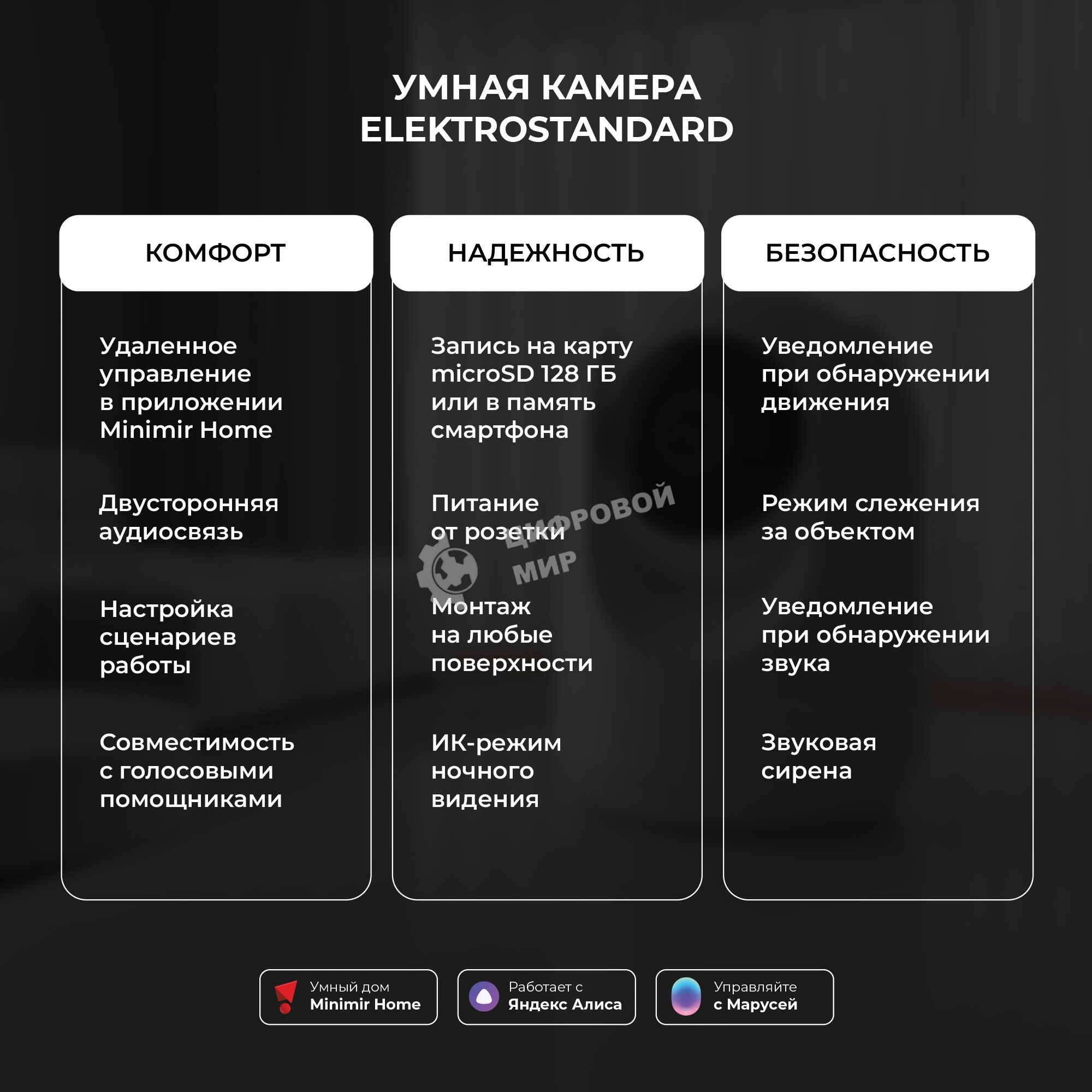 76500/00 Умная видеокамера белая IP20