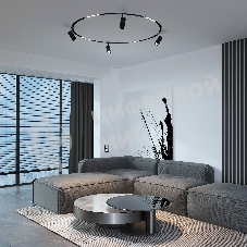 Трековый светильник Slim Magnetic 20W 4200K Comfi (чёрный) (?800мм) 85187/01