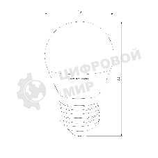 BLE2763/ светодиодная лампа Mini Classic  LED 9W 4200K E27