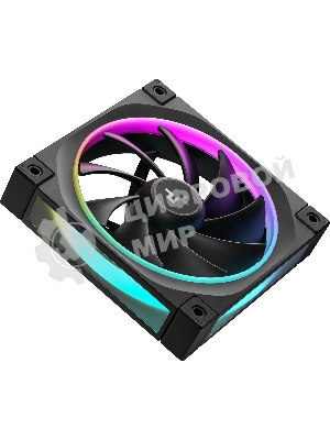 Вентилятор для корпуса DEEPCOOL FL12 черный, 120 мм, 2150 об/мин, 32 дБ, 4 pin