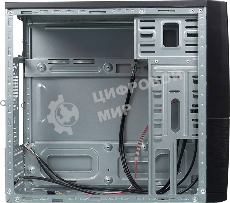 Компьютерный корпус LinkWorld 727-21 черный без БП mATX 4xUSB 2.0 audio