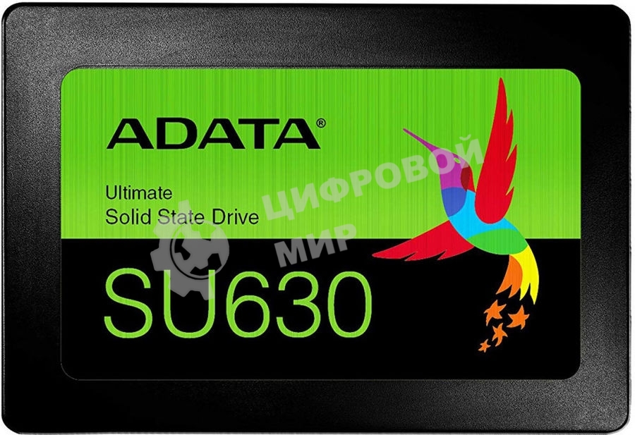 Накопитель SSD ADATA SU630, 480Gb, SATA III, 2.5
