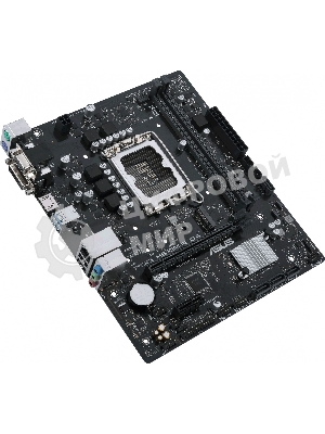 Материнская плата ASUS PRIME H610M-R D4-SI, LGA 1700, Intel H610, 2xDDR4, 4xSATA, 1xM.2 PCIe 3.0 x4, 1xPCIe 4.0 x16, 1xPCIe x1, 1xHDMI, 1xDVI, 1xVGA, 2xUSB-A 2.0, 2xUSB-A 3.2 Gen 1, 1x 1Gb LAN, 3x3.5 мм, 7.1, mATX