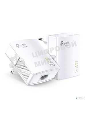 Сетевой адаптер TP-Link AV1000 Gigabit Powerline Starter KitSPEED: 1000 Mbps PowerlineSPEC: Broadcom CPU, HomePlug AV2, 1+1 Gigabit PortFEATURE: Plug and Play, tpPLC Utility, Pair for More SecurityKIT: 2× TL-PA7017