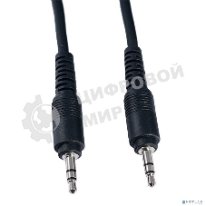 Кабель Jack PERFEO 3.5 мм вилка - Jack 3.5 мм вилка, длина 1 м
