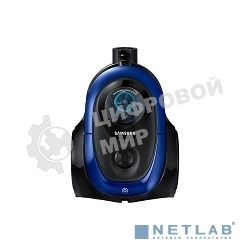 Пылесос Samsung VC18M2110SB/EV синий/черный, 380/1800 Вт, уборка сухой, пылесборник контейнер 1.5 л