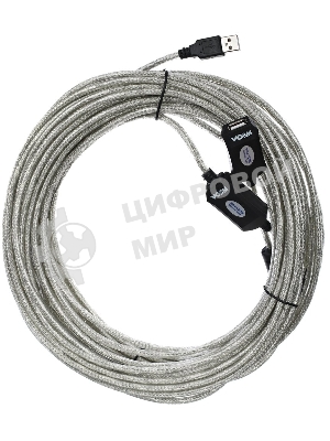 Кабель-адаптер VCOM VUS7049-20M USB2.0-repeater, удлинительный активный <Am-->Af 20м