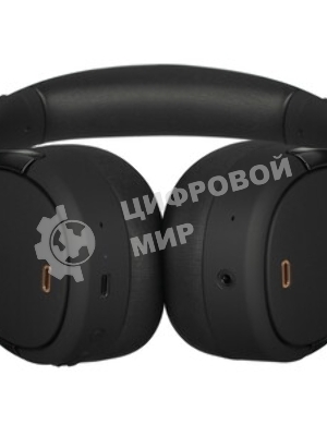 Беспроводные/проводные наушники Edifier WH950NB черный, полноразмерные, Bluetooth + проводной, активное шумоподавление