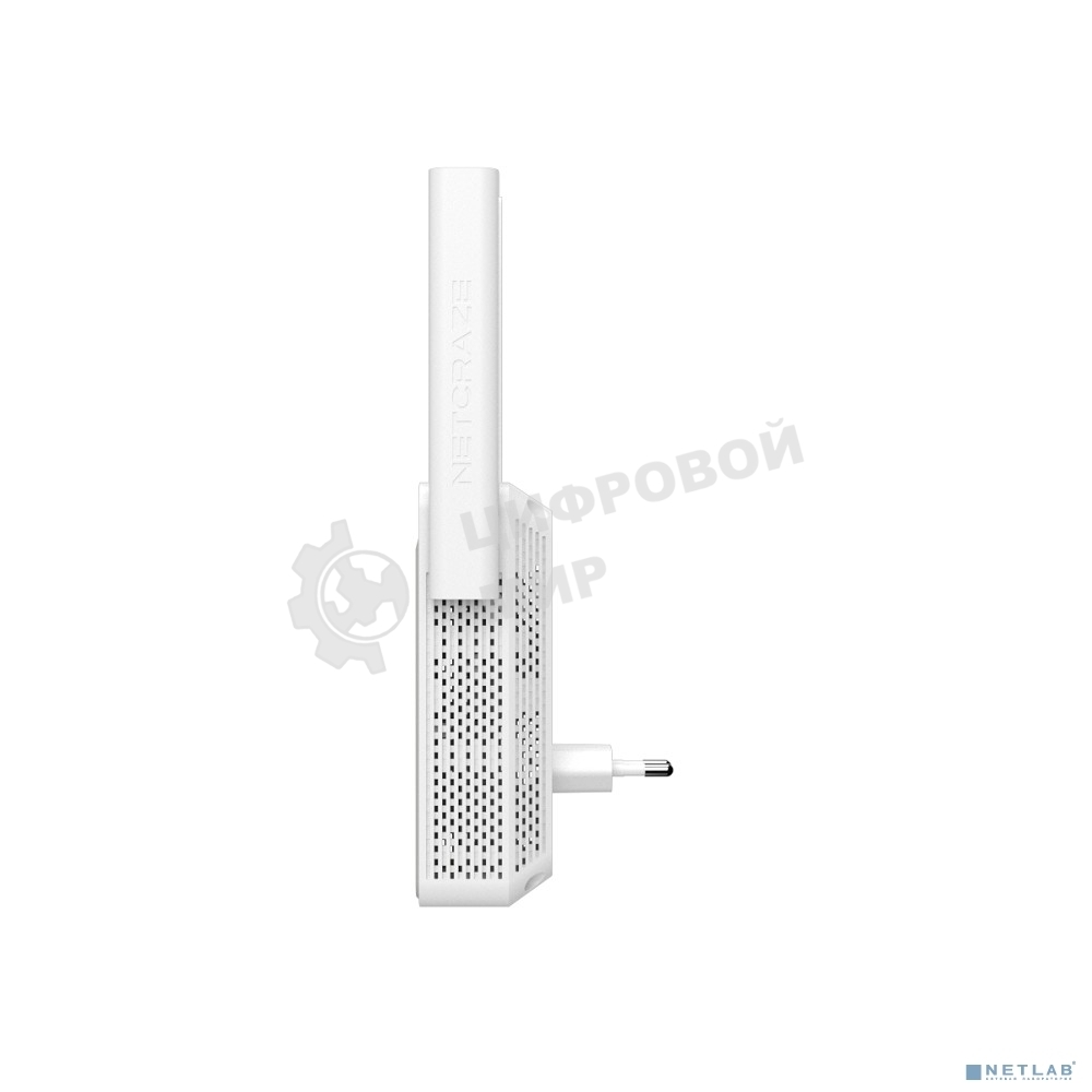Wi-Fi Mesh-ретранслятор Netcraze Buddy 6 (NC-3411) Wi-Fi AX3000 2,4 ГГц/ 5 ГГц, 1x1000 Мбит/с Ethernet