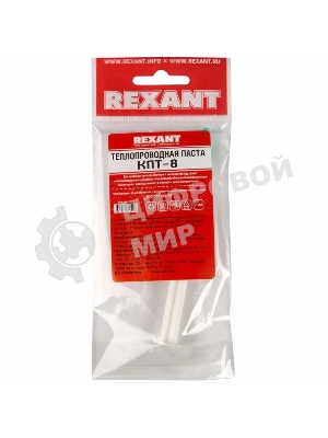 Паста теплопроводная Rexant КПТ-8 2мл (шприц)