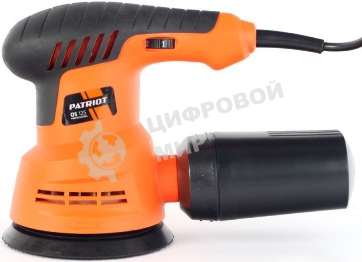 Эксцентриковая шлифовальная машина PATRIOT OS 125270Вт 125мм 12000об/мин 24000к/ми