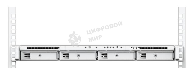 Дисковые массивы Synology Mount Kits RKM114 Комплект 1U фиксированных направляющих для установки устройств Synology в стойку 19
