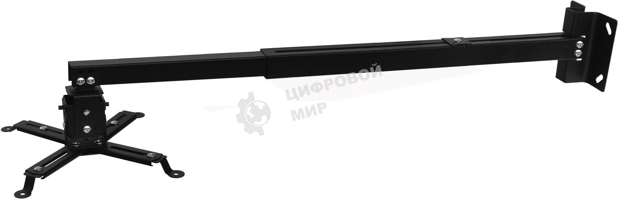 Кронштейн для проектора Buro PR04-140B черный макс.15кг потолочный поворот и наклон