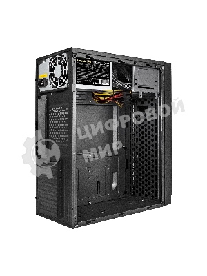 Корпус ExeGate AA-440-AA450, Midi-Tower, чёрный, БП 450 Вт
