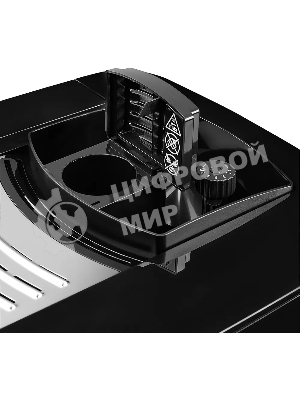 Автоматическая кофемашина Kuppersberg KCM 182 Black коллекция High-Tech,управление сенсорное,максимальное давление 20 бар,емкость для воды 1.8л, есть капучинатор,приготовление кофе автоматическое, материал панели стекло, черный