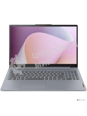 Ноутбук Lenovo IdeaPad Slim 3 15AMN8 серый Ryzen 5 7520U 16Gb SSD 512Gb AMD Radeon 610M 15.6