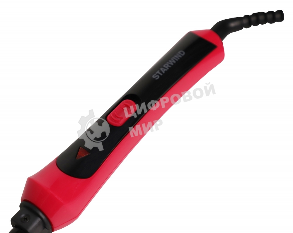 Щипцы Starwind SHE6610 30Вт макс.темп.:40С покрытие:керамическое розовый/черный