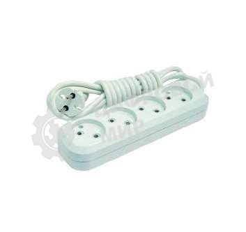 Удлинитель Makel 4х3 м без заземл. 10А IP20