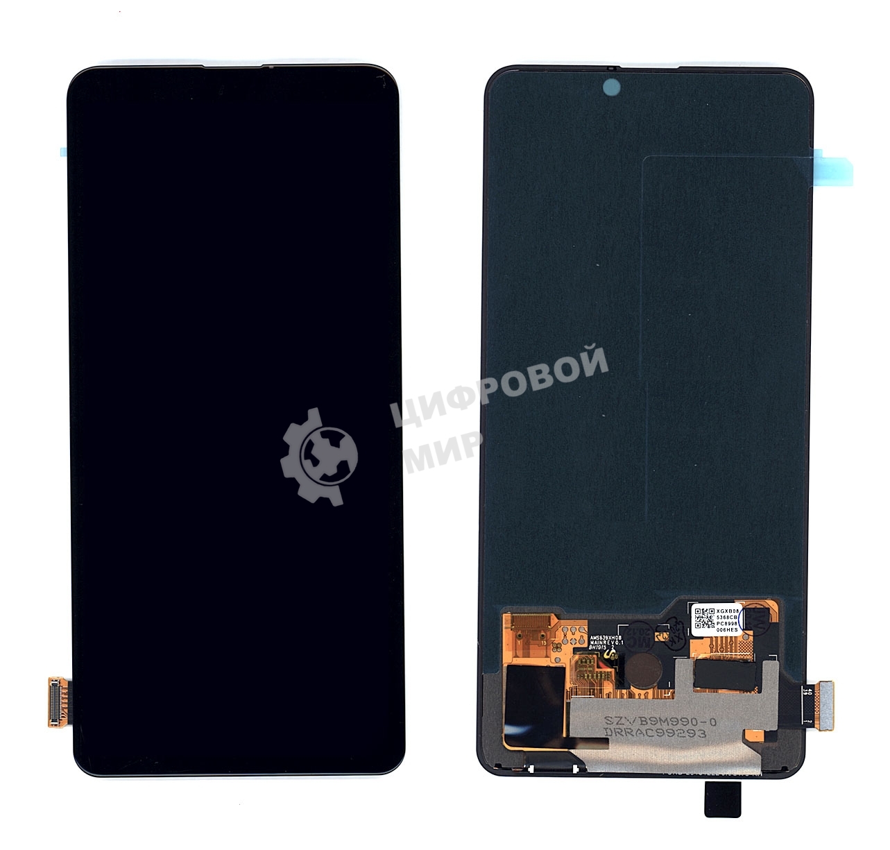 Дисплей для Xiaomi Mi9T, Redmi K20, Mi9T Pro, Redmi K20 Pro в сборе с тачскрином OLED черный