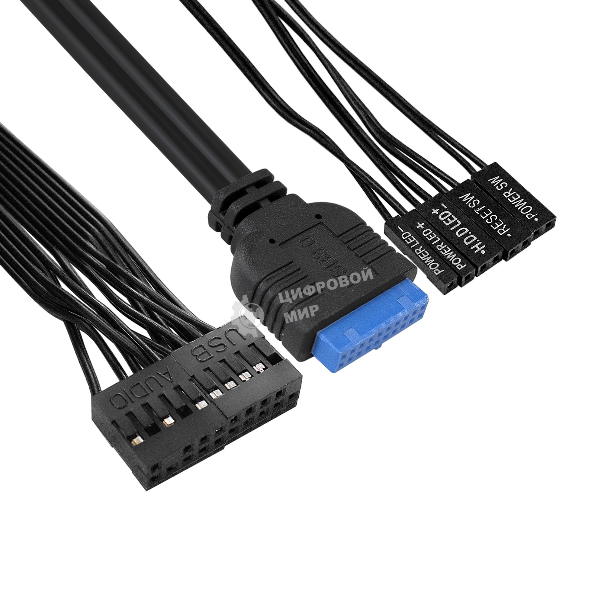 Компьютерный корпус Desktop ExeGate MI-208U2-M400 (mini-ITX/mATX, БП M400 с вент. 8см, 1хUSB+2хUSB 3.0, аудио, черный)