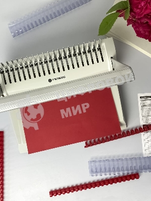 Переплетчик Heleos БП-16 A4/перф.16л.сшив/макс.500л./пластик.пруж. (6-51мм)