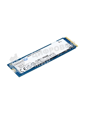 Накопитель SSD Kingston NV3, 1Tb, M.2 2280, NVMe, PCIe 4.0, R/W 6000/4000