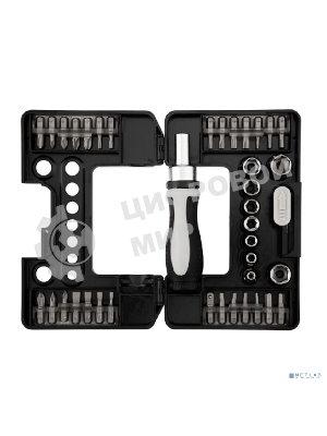 Набор отверток Kranz 38 предметов в кейсе