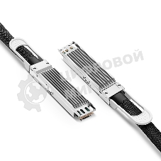 Твинаксиальный медный кабель 0.5m (2ft) NVIDIA/Mellanox MCP4Y10-N00A Compatible 800G OSFP Finned Top InfiniBand NDR Passive Direct Attach Copper Twinax Cable for Quantum-2 Switches