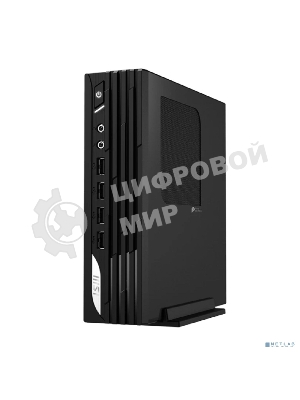 Мини ПК MSI PRO DP21 13M-607RU Intel Pentium G7400(3.7Ghz)/4096Mb/128PCISSDGb/noDVD/Int:Intel Graphics/BT/WiFi/war 1y/1.27kg/черный/noOS + no KB+M (9S6-B0A421-1215)