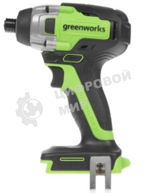 Винтоверт ударный аккумуляторный GreenWorks GD24ID3, 24V, бесщеточный, без АКБ и ЗУ (3802807)