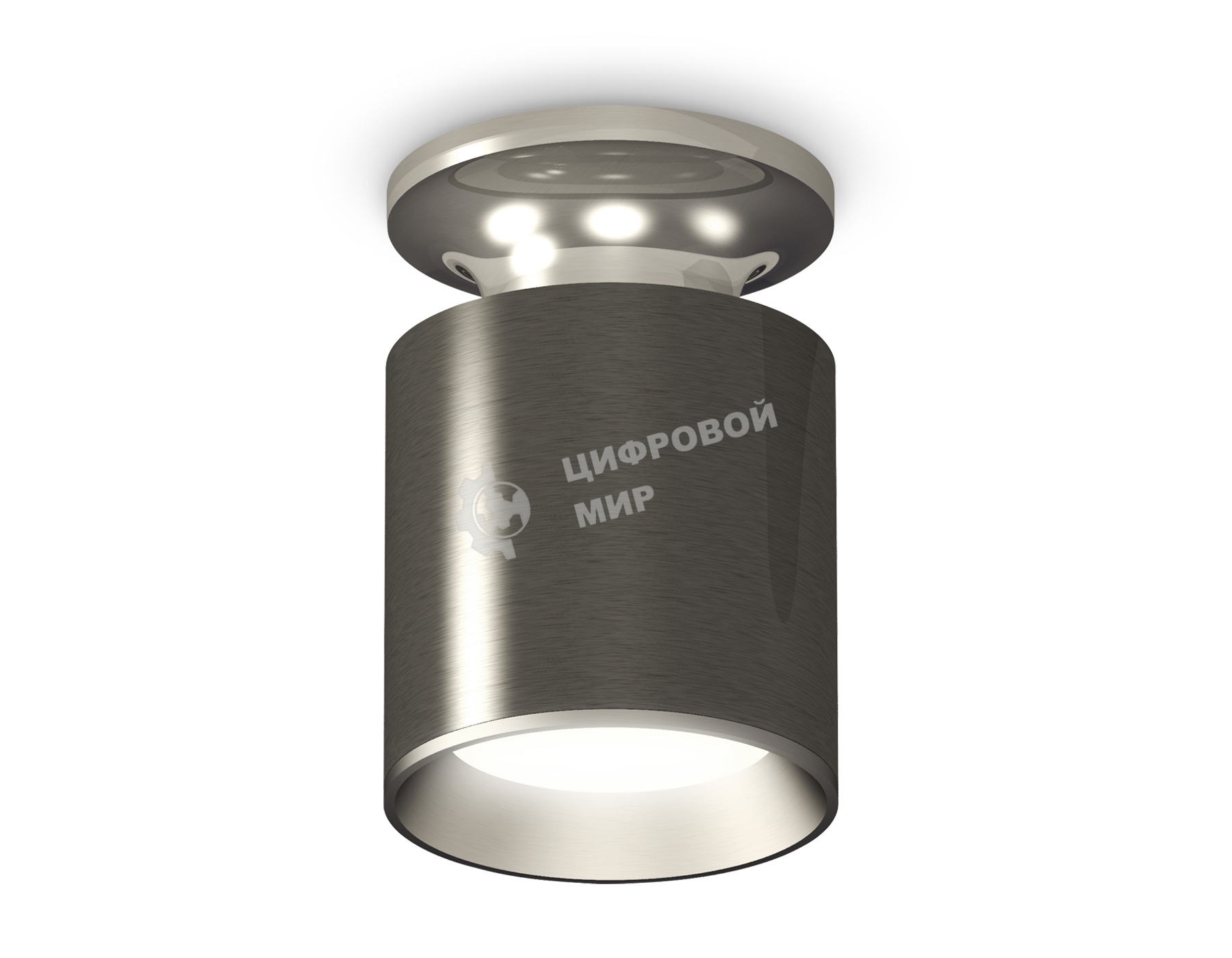 Светильник Ambrella Light XS6303100 DCH/PSL черный хром/серебро полированное MR16 GU5.3 (N6903, C6303, N6104)