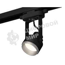 Светильник Ambrella light XT6602022 PBK/MCH черный полированный/хром матовый MR16 GU10 (C6602, N6123)