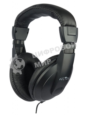 Проводные наушники Oklick HP-M211V черный, полноразмерные, Jack 3.5 мм
