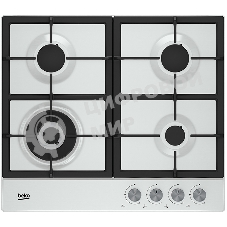 Встраиваемая газовая варочная поверхность Beko HIAW 64225 SW, Белый