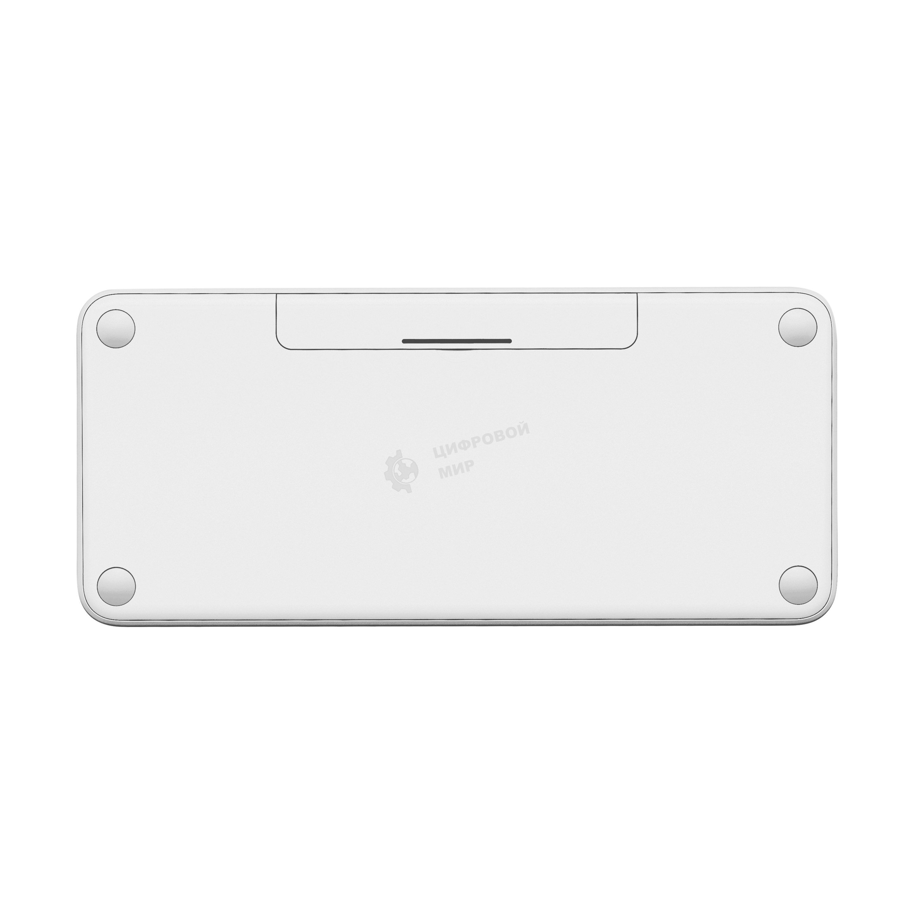 Клавиатура беспроводная Logitech K380, Bluetooth, белый