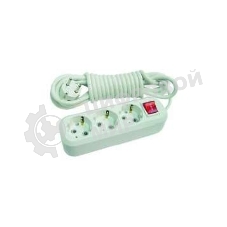 Удлинитель Makel 3 гн 5 м с\з вкл.