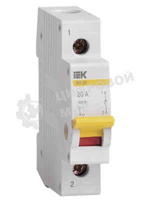 Выключатель нагрузки (мини-рубильник) IEK MNV10-1-020 ВН-32 1Р 20А