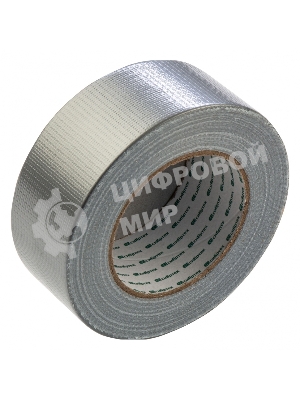 Лента клейкая армированная Сибртех, 48ммх 50м, серебро