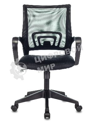 Кресло Бюрократ CH-695N/BLACK черный, сетка, 120 кг, механизм качания