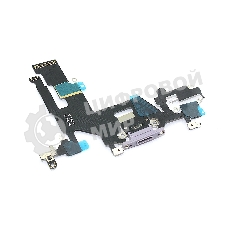 Шлейф разъема питания для iPhone 11 фиолетовый