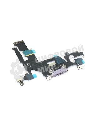 Шлейф разъема питания для iPhone 11 фиолетовый